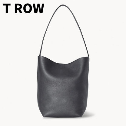 Medium N/S Park Tote Bag in Leather