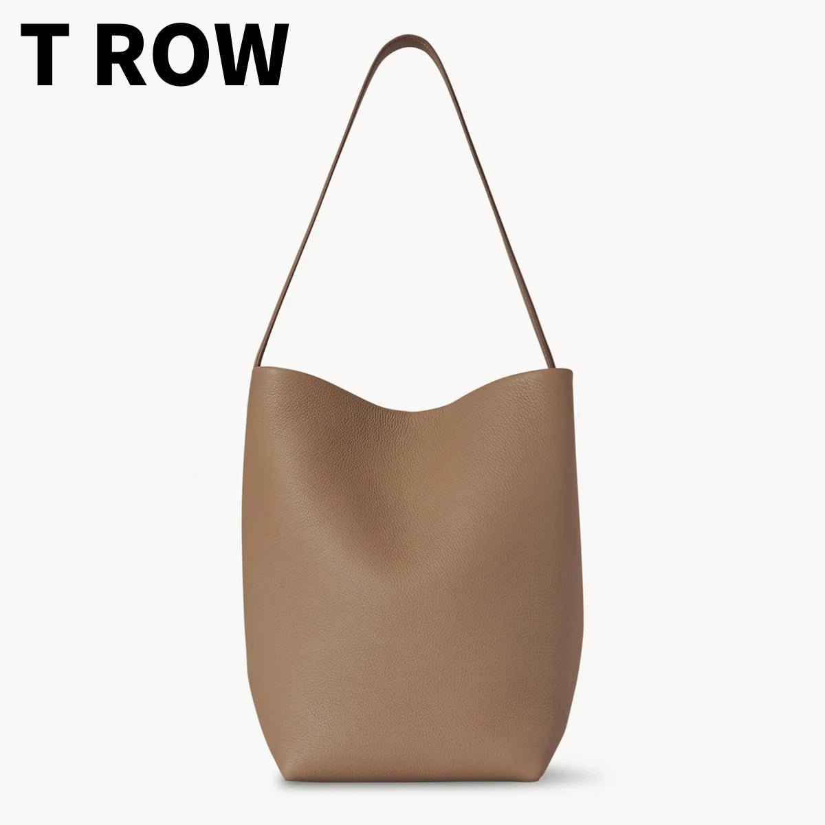 Medium N/S Park Tote Bag in Leather